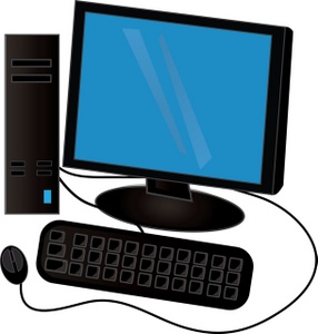 Computer Clipart Image - Computer