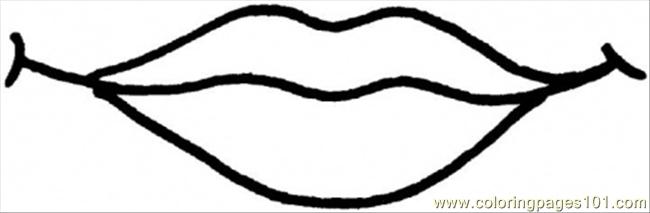 Best Photos of Coloring Pages Cartoon Lips - Lip Coloring Pages ...