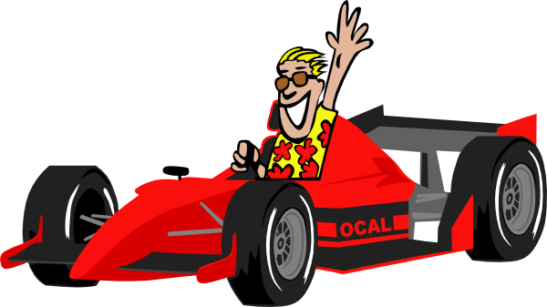 Animated race car clipart - ClipartFox