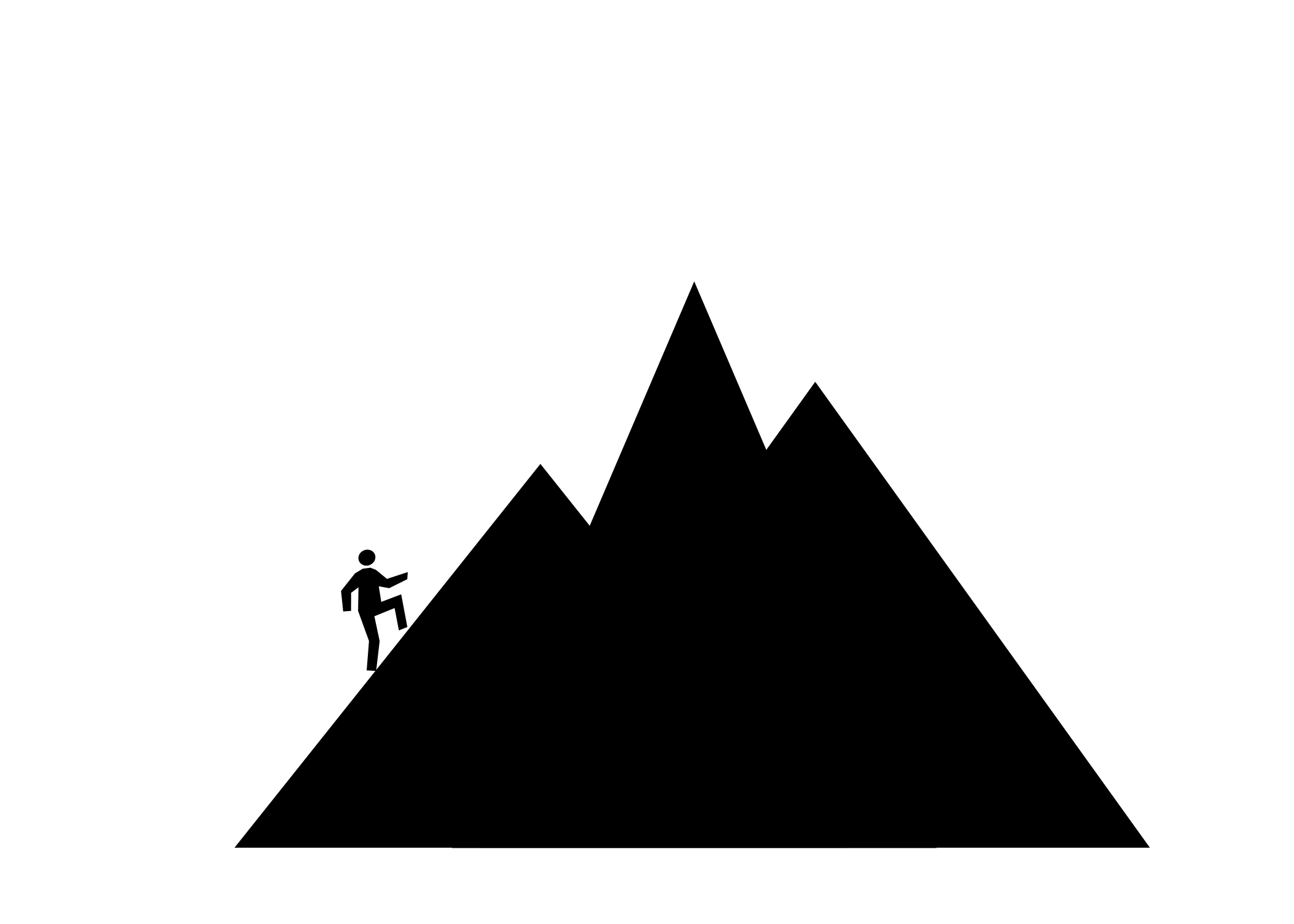 Mountain Silhouette Clipart