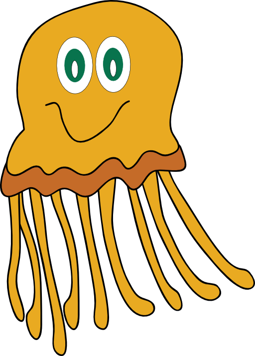 Cute Jellyfish Clipart - Free Clipart Images