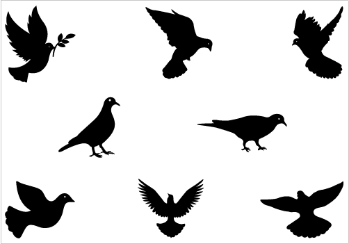 Flying Dove Clip Art Vector Online Royalty Free Amp Public on ...