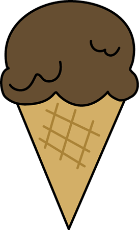 Chocolate Ice Cream Clip Art - Chocolate Ice Cream Image