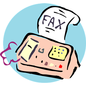 Fax clipart