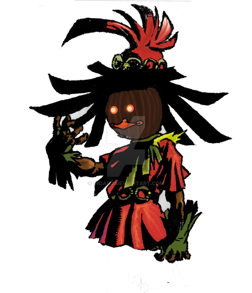 Unmasked Skull Kid by Ingaro on DeviantArt