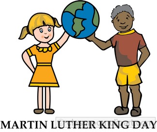 School closed mlk clipart