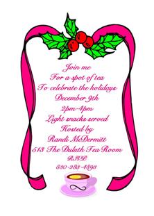 Tea Party Invitations Ideas - ClipArt Best