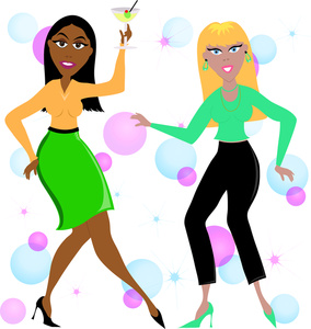 Ladies Party Clipart