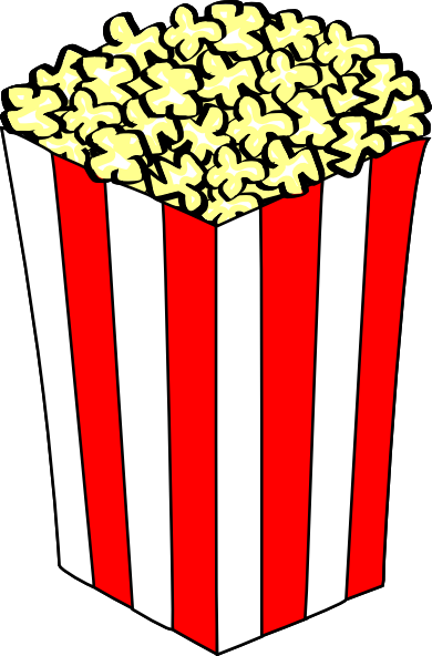 cartoon popcorn clip art graphics clipart icon