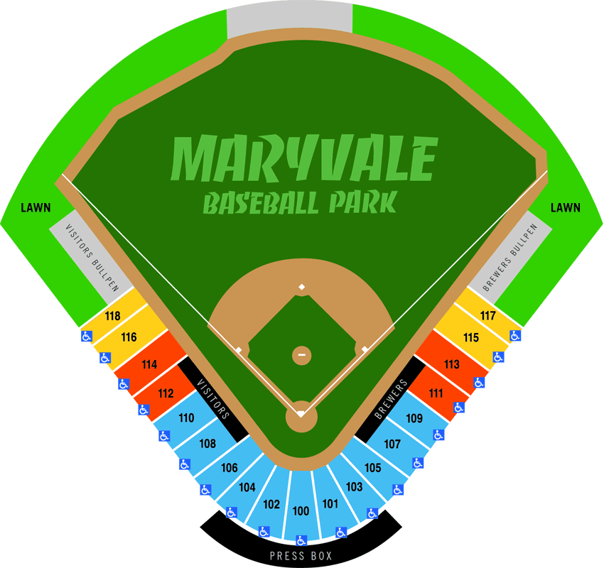 Angel Stadium Field Dimensions - ClipArt Best