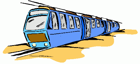 Animated train clipart