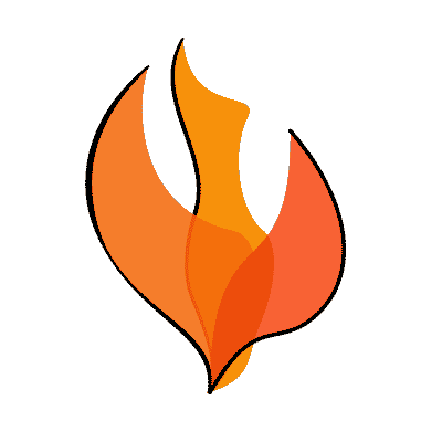 Pentecost flames clipart