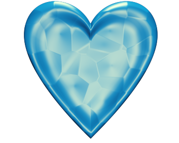 Blue Valentine Heart Transparent Background - Valetine Clip-art ...