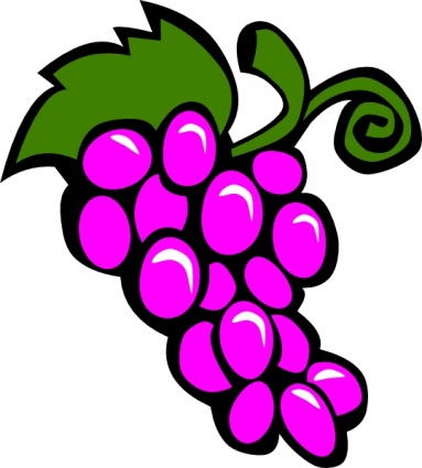 Grapes Vine clip art vector, free vector images