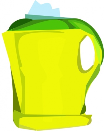 Electric Yellow Teapot clip art - Download free Other vectors