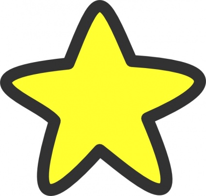 Shining Star Clipart - ClipArt Best