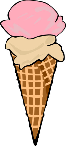 Ice Cream Cones Ff Menu Clip Art - vector clip art ...