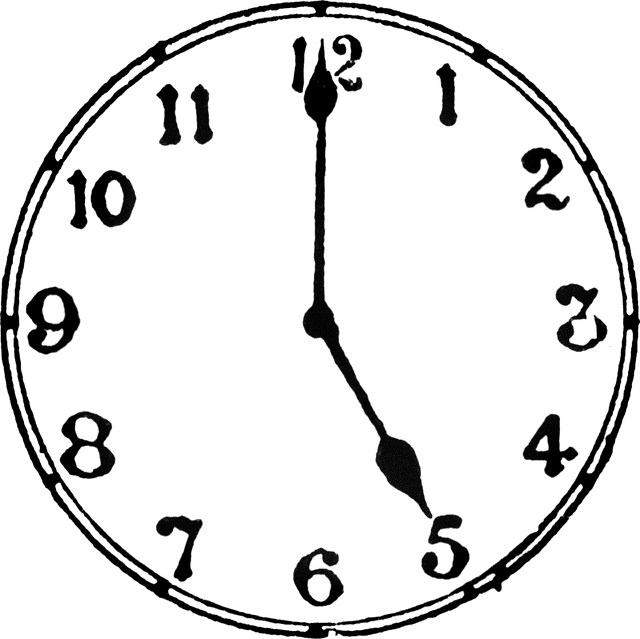 Time Change Clip Art