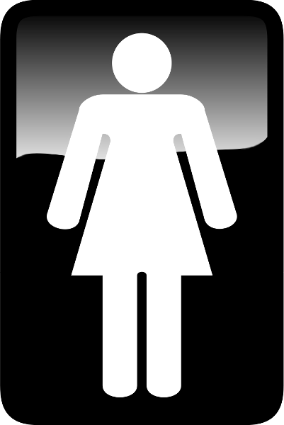 Womens Bathroom Sign