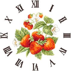 Cross stitch - clock patterns | 43 Pins