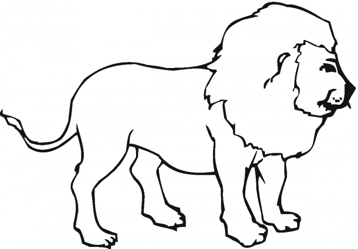 Lion Outlines - ClipArt Best