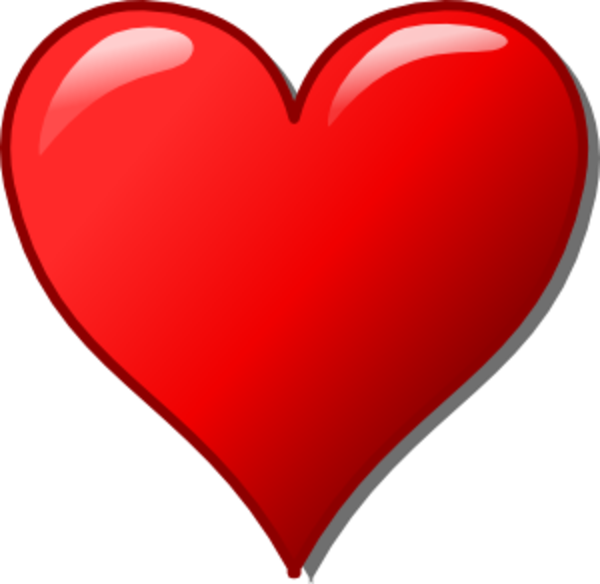 Clip Art Heart Outline - Free Clipart Images