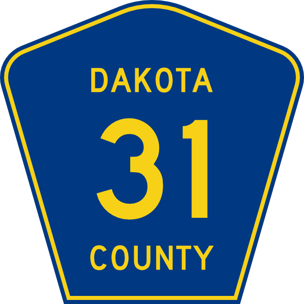 Dakota County Route clip art Free Vector / 4Vector