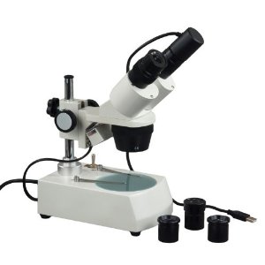 OMAX 10X-20X-30X-60X Digital Binocular Stereo Microscope with Dual ...