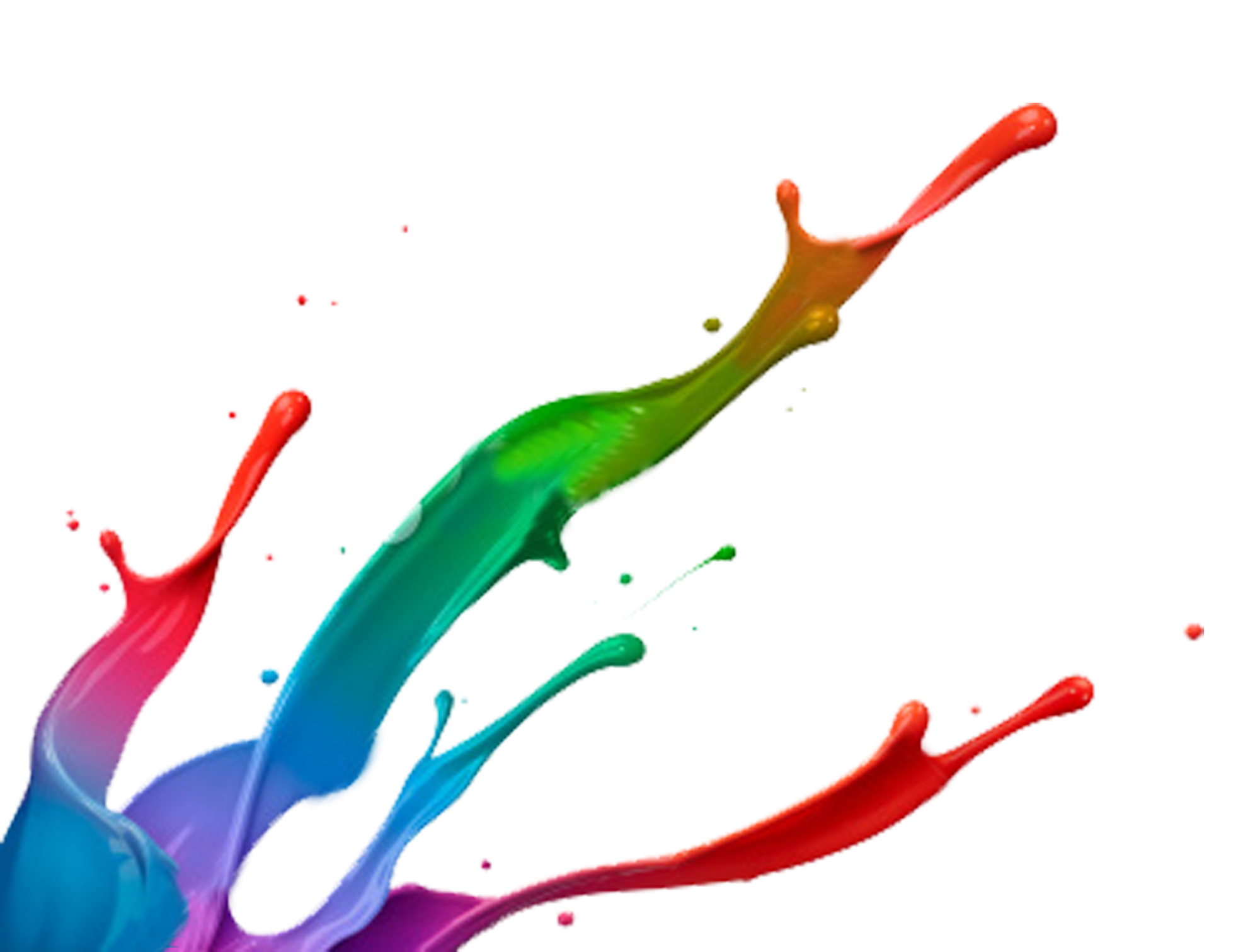 water color drips splatters
