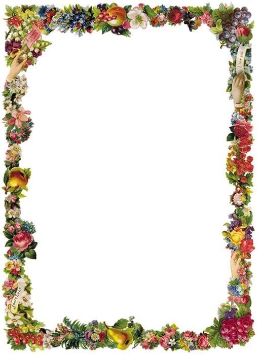 Flower Frame Border - ClipArt Best