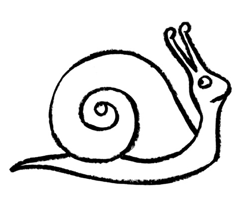 Snail Drawings - ClipArt Best