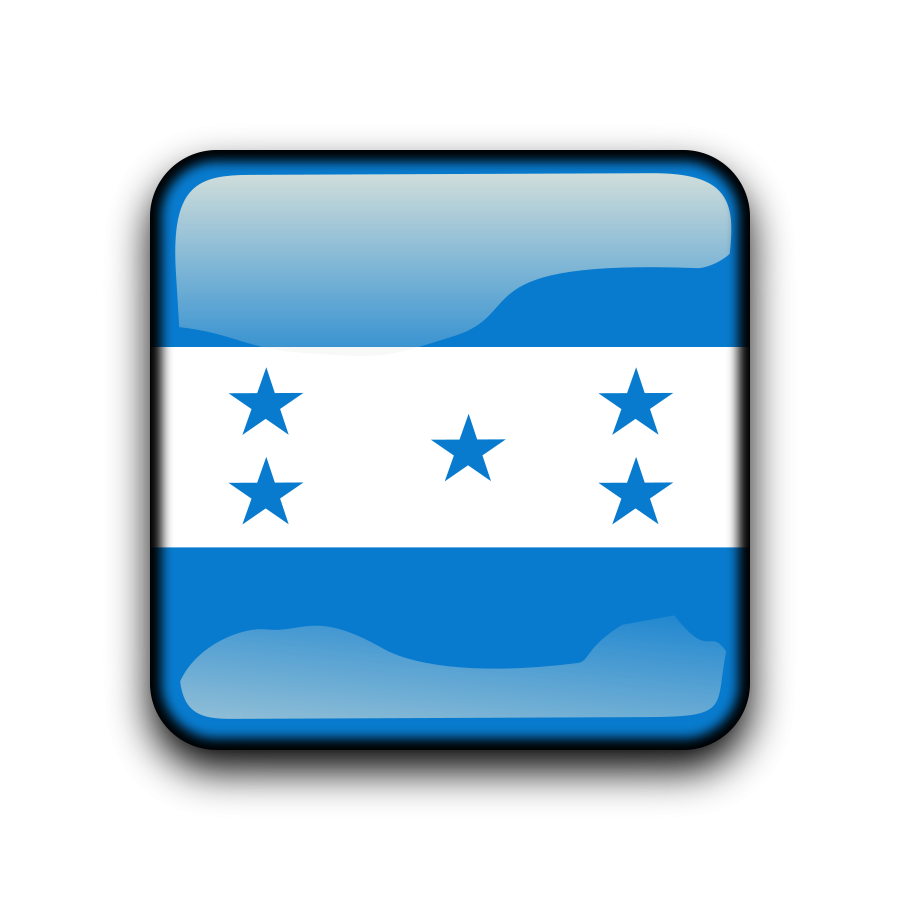 Flag of Honduras Clipart, vector clip art online, royalty free ...