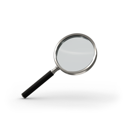 Magnifying glass Icon | 3D Iconset | La Glanz Studio