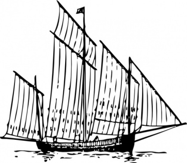 Ship clip art | Download free Vector