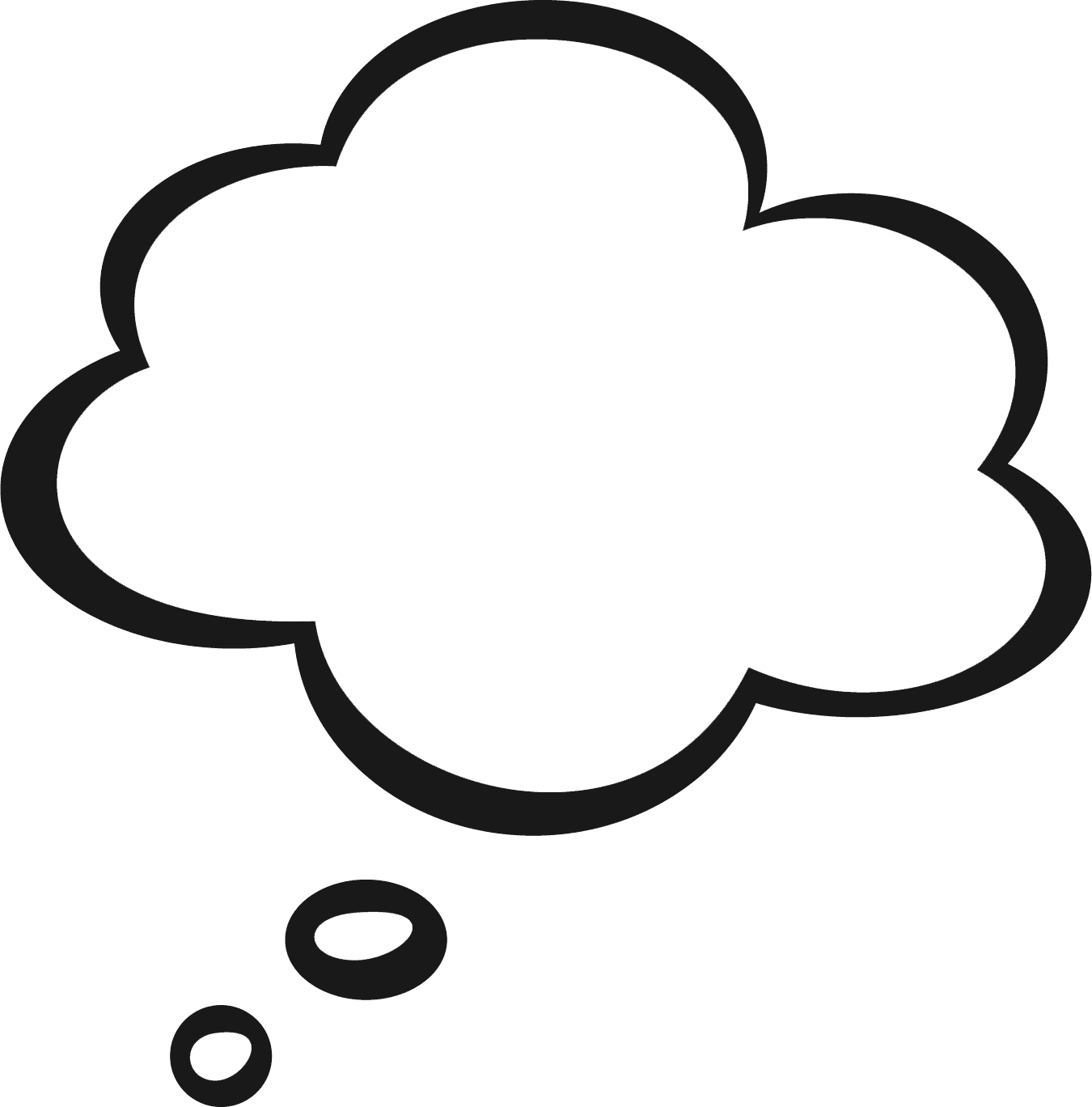 download illustrator thought cloud