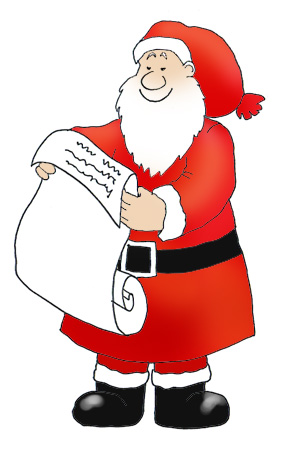 Funny Santa Clipart