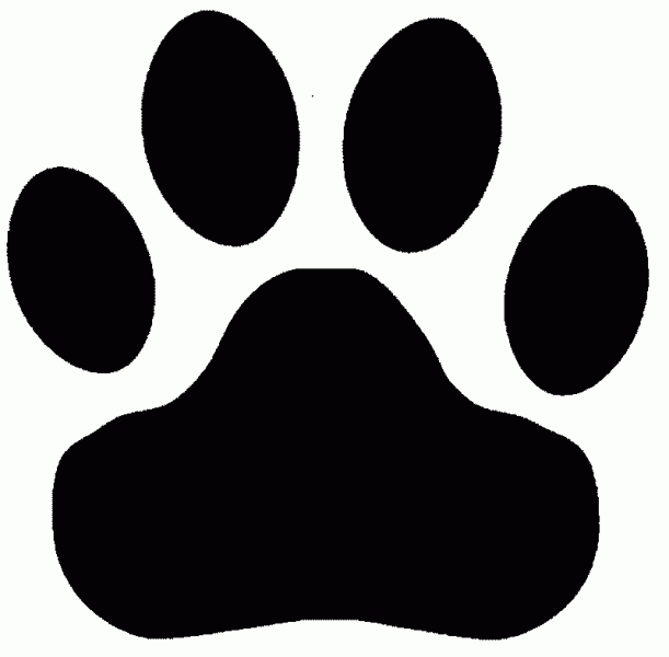 Clipart bobcat paws