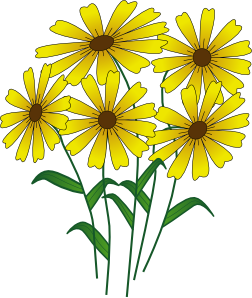 Flowers clip art at vector clip art - dbclipart.com