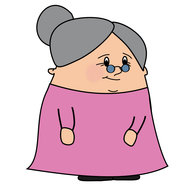 Cartoon Old Woman | Free Download Clip Art | Free Clip Art | on ...