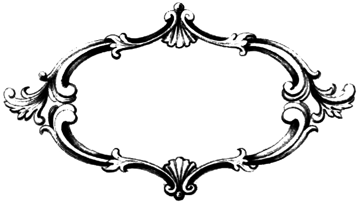 Fancy frames clip art