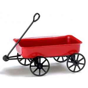 Little Red Wagon Clipart