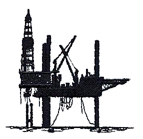 Oil rig clipart free