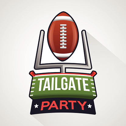 Football tailgate clipart free