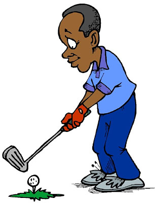 School golf clipart