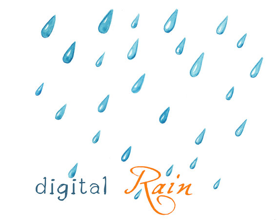 Rain Drops Clipart