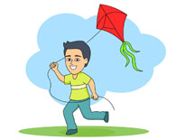 Flying Kite Clipart - Clipart 2017