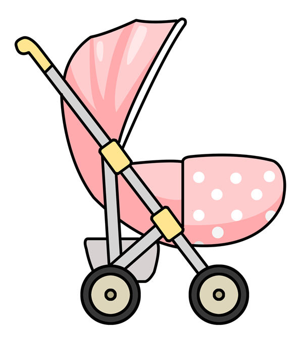 Baby Stroller Clip Art - Tumundografico