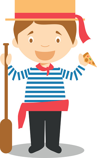 Gondolier Clip Art, Vector Images & Illustrations