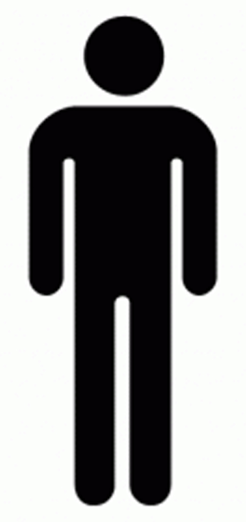 Male Toilet Sign - ClipArt Best