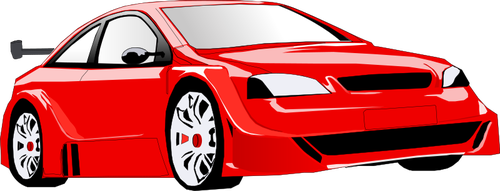 Vector graphics of a sports vehicle | Public domain vectors